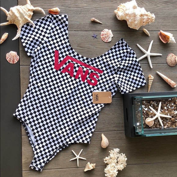 🌴🌼VANS- CHECKERED BODY SUIT🌼🌴 - Picture 2 of 8